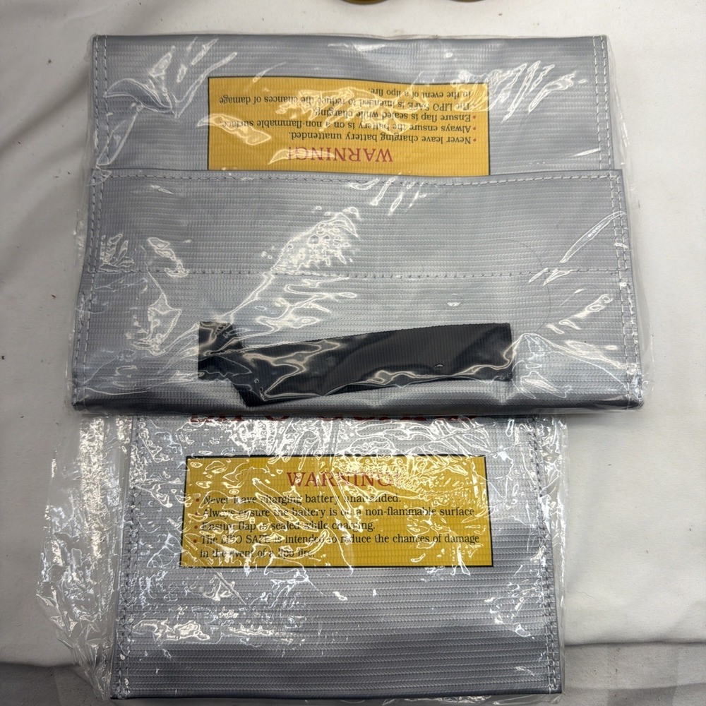 1PC 12" Fireproof RC Li-Po Battery Fireproof Safety Guard Safe Bag Charging US